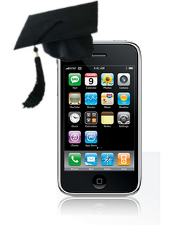 iPod with Graduation Hat