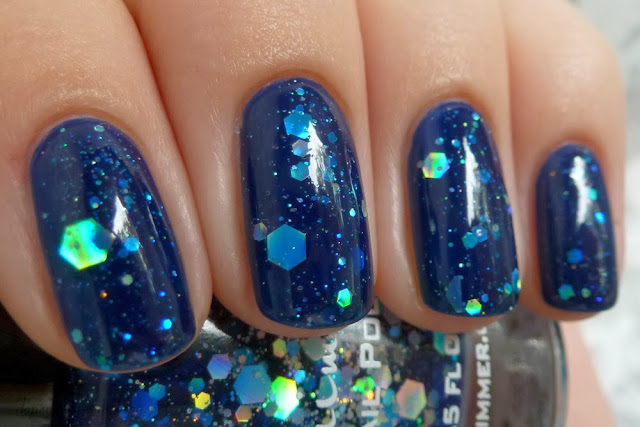 KBShimmer I got a crush on blue & Anny Blue marine