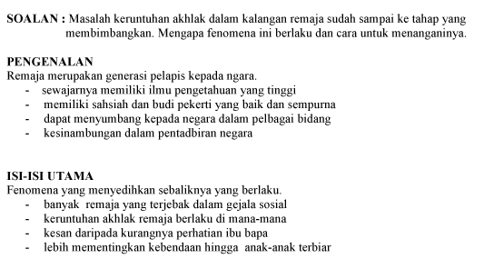 Contoh Soalan Karangan Ulasan Upsr - Rasmi J