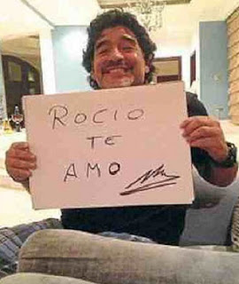 maradona y el cartel rocio te amo