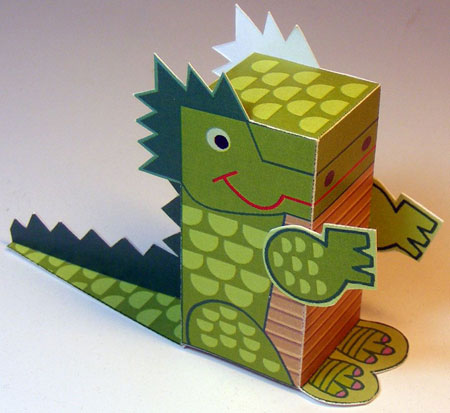 Little Dragon Papercraft