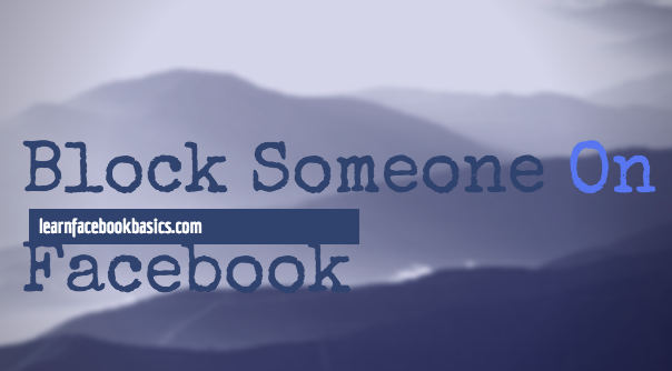 Block someone on Facebook Messenger