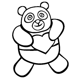 panda coloring pages, kids coloring pages