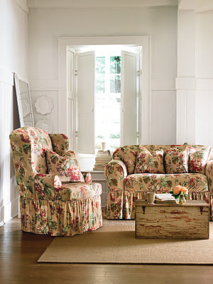 Sure Fit Slipcovers: Bring A Beach / Cottage Coastal Style Home!