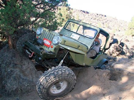 Testing and evaluation led to the selection Army Willys vehicle as the