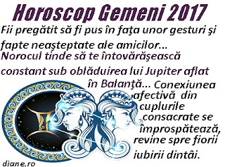 Horoscop Gemeni 2017