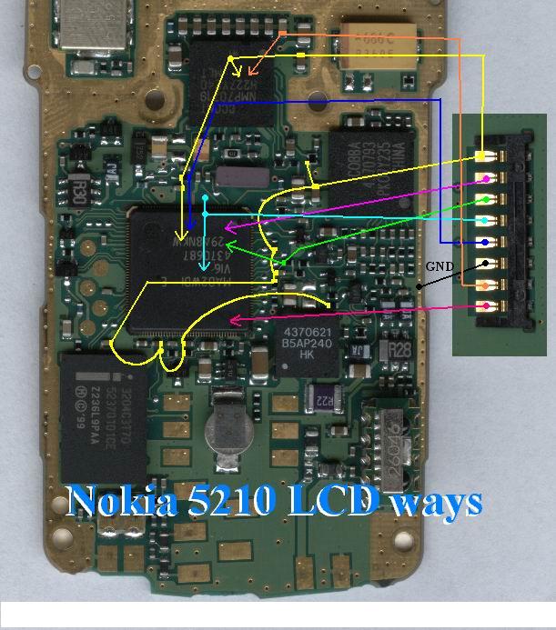 6610 lcd ways. Nokia 5210 lcd ways;