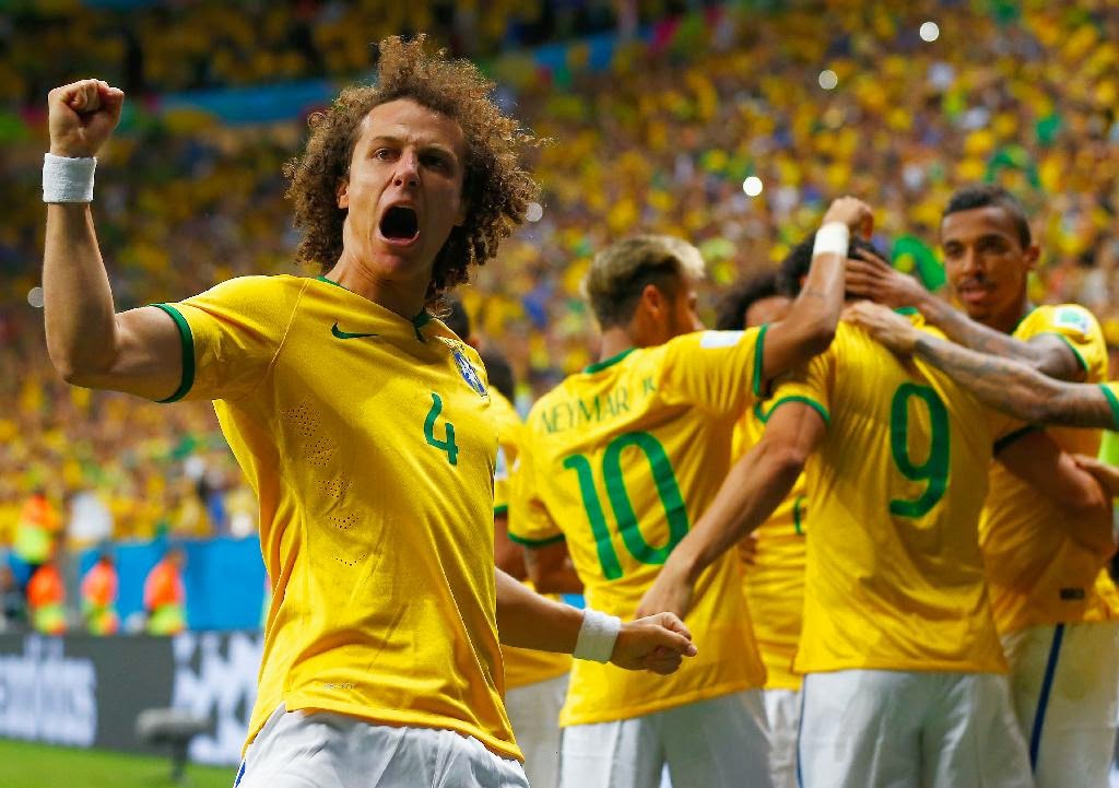 ALL SPORTS PLAYERS: David Luiz Young Brazilian Footballer 2014