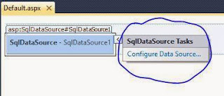 'Configure Data Source' 