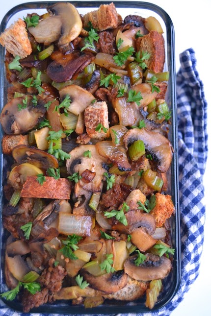 Apple, Celery and Mushroom Stuffing