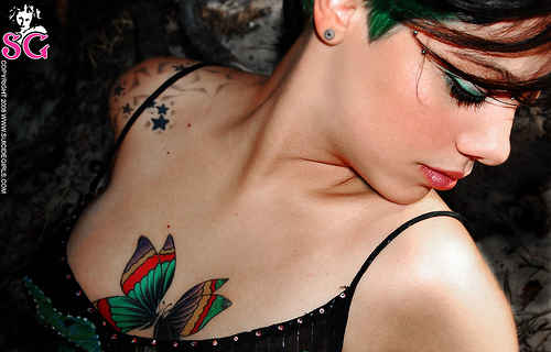 Butterfly Tattoos on Chest Butterfly tattoo designs are one of the most