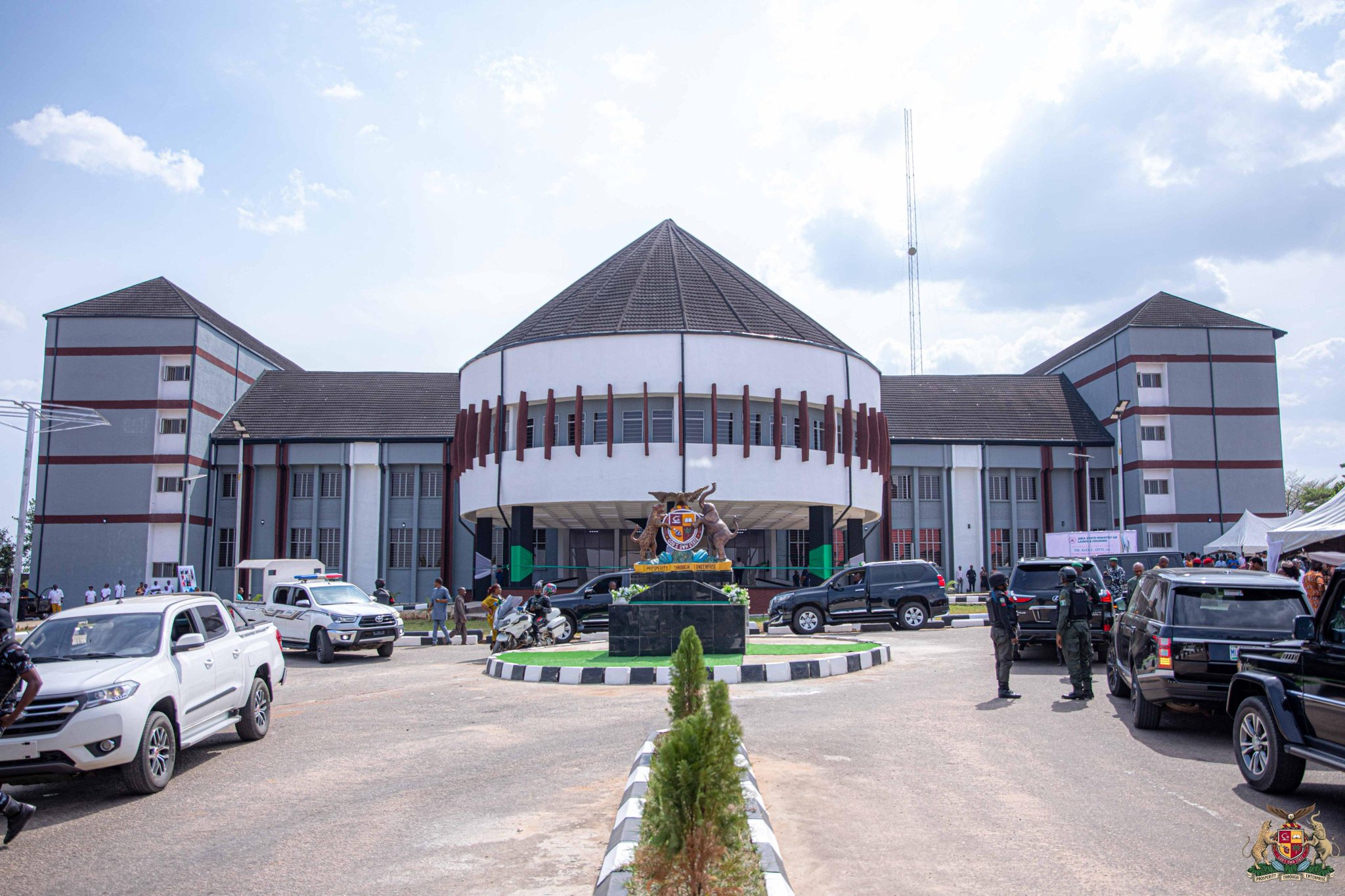 Newly renovated Nnamdi Azikiwe Secretariat commissioned by Governor of Abia State, Alex Otti