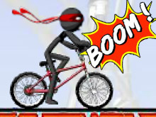 Bike Stick Man Stunts 2