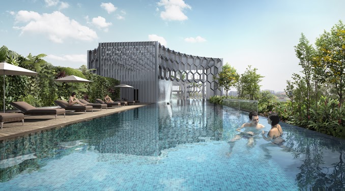 DUO Residences Swimming Pool