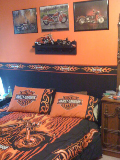 Harley Davidson Bedroom Decor