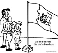 Resultado de imagen para 24 de febrero para colorear