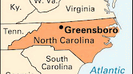 Greensboro North Carolina Map