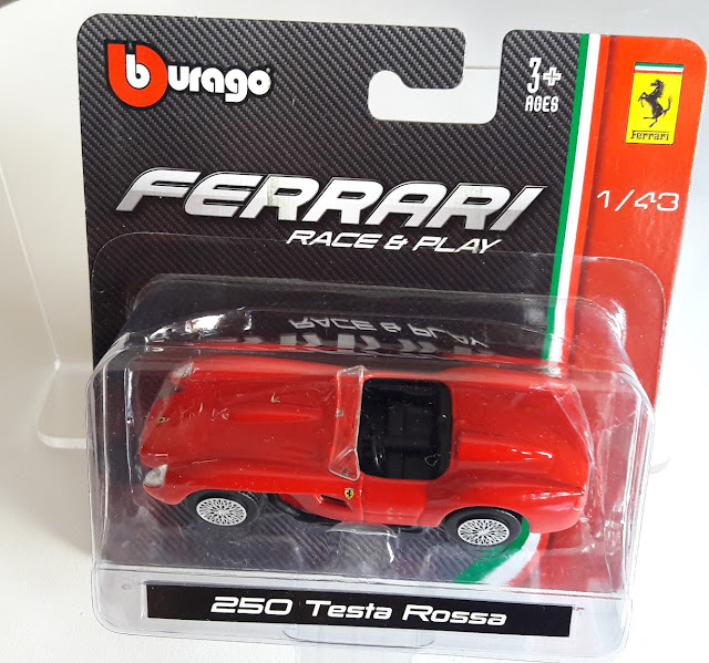 BBURAGO FERRARI RACE & PLAY 250 TESTA ROSSA