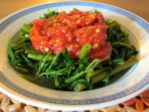 Resep dan Cara membuat Pelecing Kangkung Istimewa Sendiri