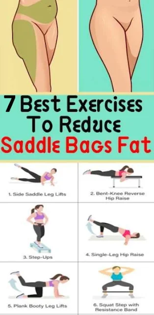 7 Best Exercises To Reduce Saddle Bags Fat