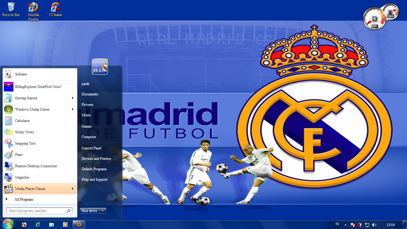 Theme Real Madrid