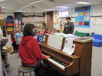 Mr. Velarde joined the class in Music