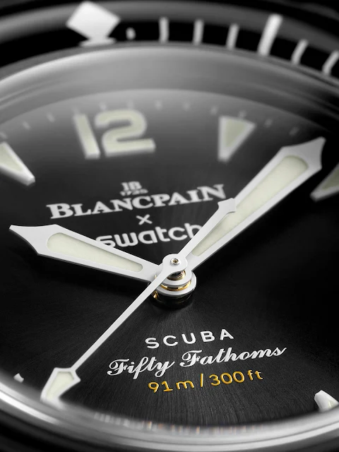 Blancpain X Swatch Bioceramic Scuba Fifty Fathoms Ocean of Storms