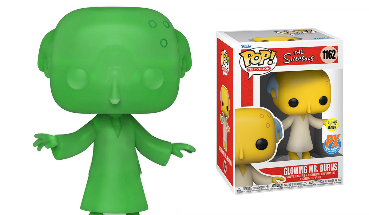 Shut up and take my money: Mr. Burns fosforescente da Funko Pop!