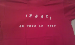 Camiseta Zas en toda la boca