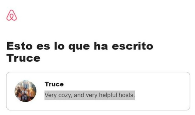 Thanks Truce "Very cozy, and very helpful hosts."