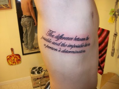 Quotes Tattoo