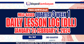 DLL QUARTER 3 WEEK 1, FREE DOWNLOAD