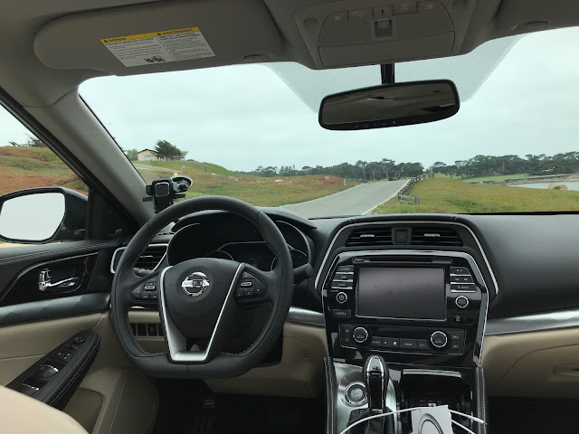 Interior view of 2019 Nissan Maxima SL