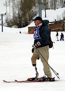 Auch im Behindertensport spielt Skifahren eine Rolle.