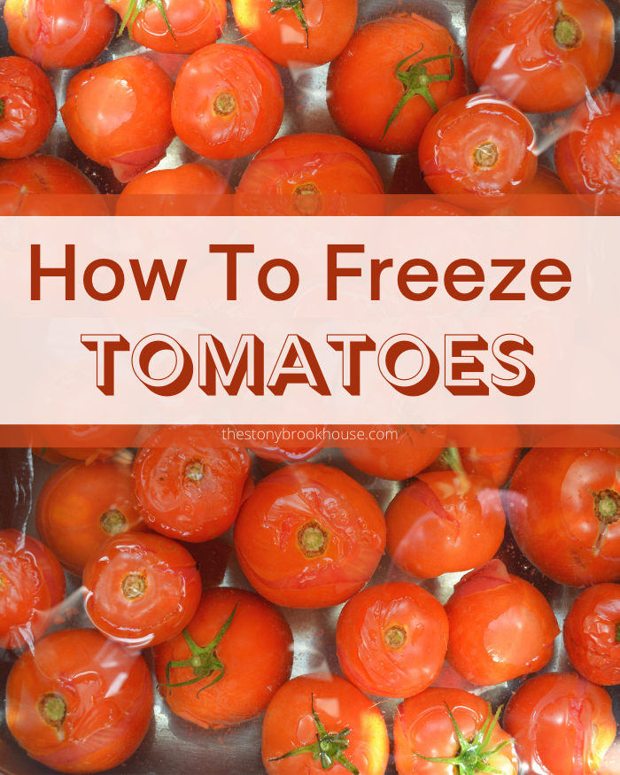 How To Freeze Leftover Tomatoes