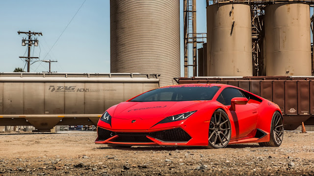 Lamborghini Huracan with ADV.1 Wheels by TAG Motorsport