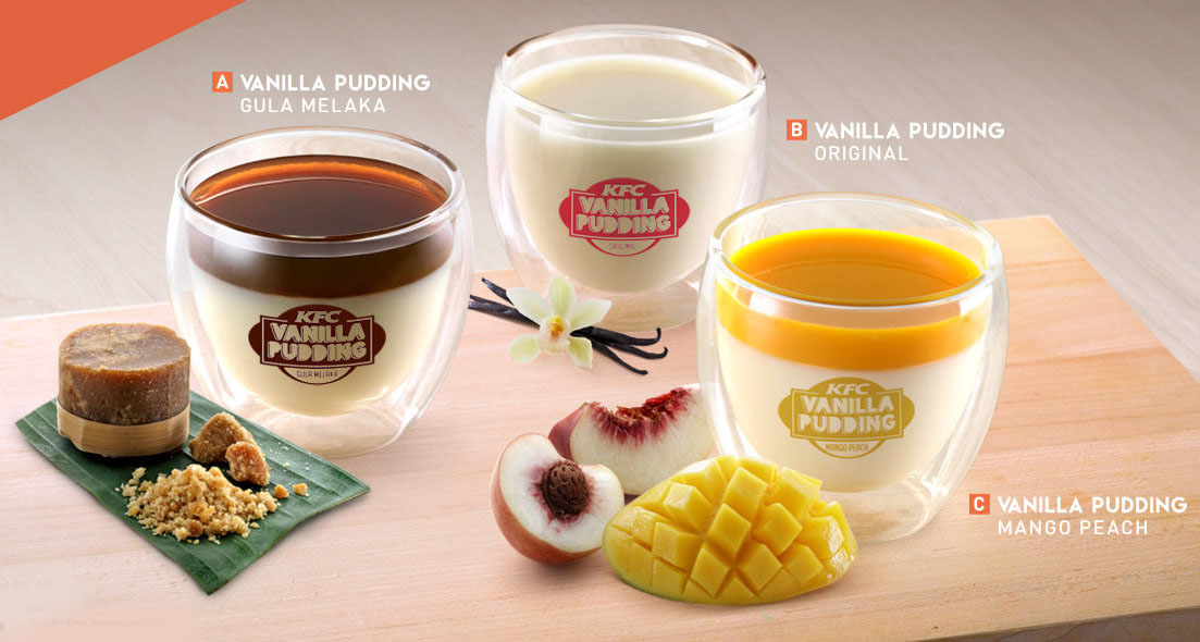 Harga Vanilla Pudding KFC - Senarai Harga Makanan di Malaysia