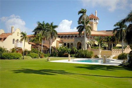 donald trump house pictures. donald trump house in florida.