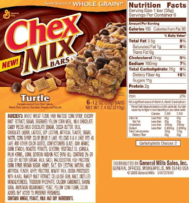 Chex mix bars combine Chex