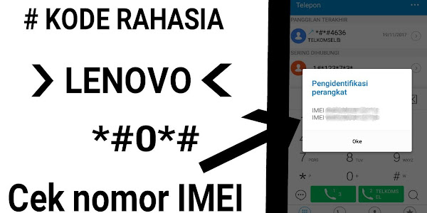 Kode Rahasia Lenovo Terbaru Wajib Simak