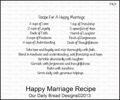 ODBD "Happy Marriage Recipe"