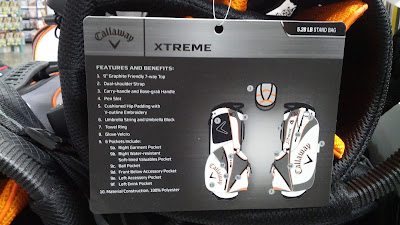 Callaway Xtreme Stand Bag is light weight and easy to carry