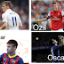 Neymar, Oscar, Bale and ozil have the number 11 shirt in common