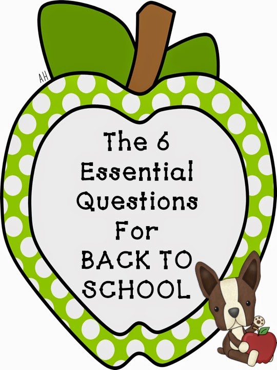 Picture of The 6 Essential Questions for Back to School from http://teachingisagift.blogspot.ca