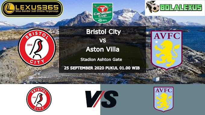 Prediksi Skor Bristol City vs Aston Villa 25 September 2020