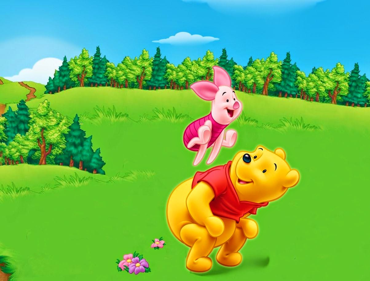 Disney Pooh and Piglet