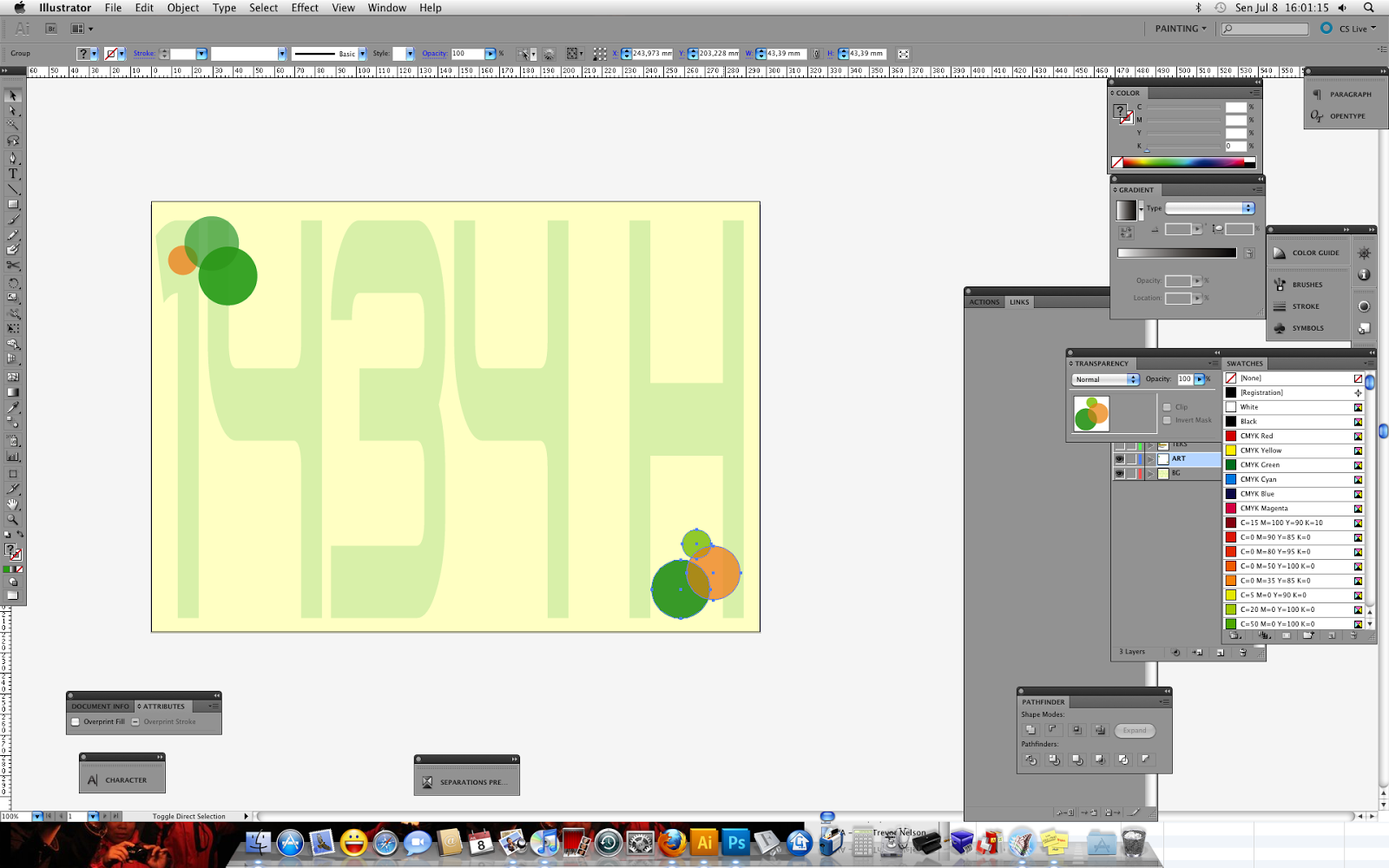 Membuat Design Teks 3D Dengan Adobe Illustrator