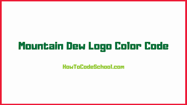 Mountain Dew Logo Color Code