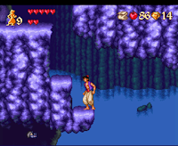 Aladdin - Cueva rios subterraneos