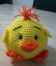 PATRON POLLO AMIGURUMI 1706